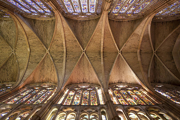 Cтоковое фото Потолок от собора в Леон