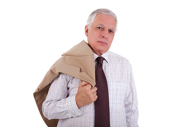 Portrait of a handsome mature businessman stock photo