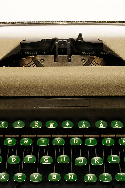 istock Closeup of old typewrite circa 1950s 152942229