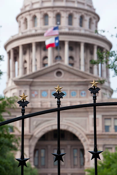 istock Gate in front of Texas State Capitol. 152942806