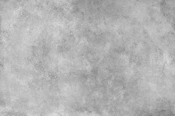 istock Painted canvas gray grungy background texture 1529429079