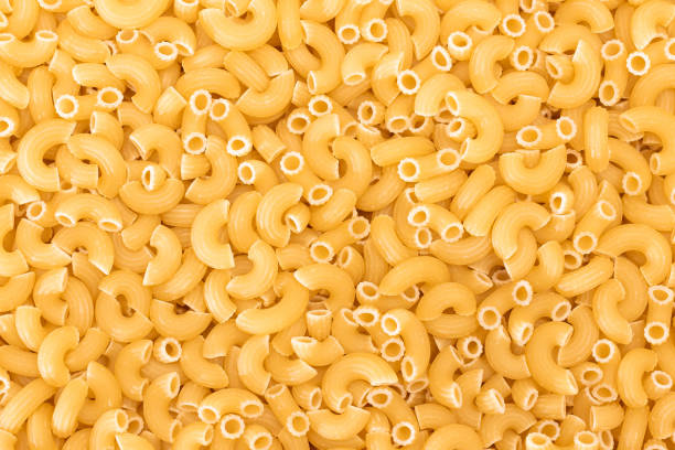 istock Uncooked Chifferi Rigati Pasta Background 1529446144