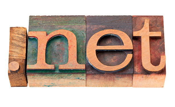 istock network internet domain  in wood fonts 152944690