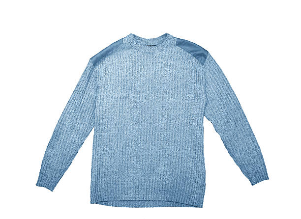 Blue sweater stock photo