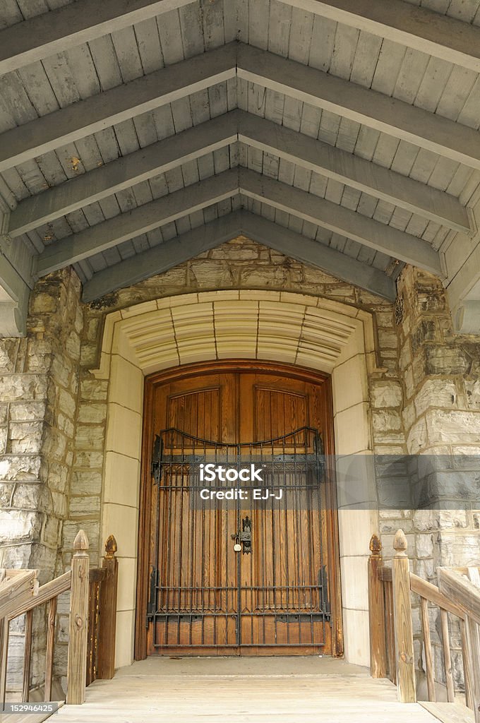 Key Chapel Doors Gated doors of Key Chapel in Frederick, Maryland. Architecture Stock Photo
