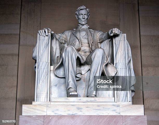 Foto de Abraham Lincoln Estátua e mais fotos de stock de 4 de Julho - 4 de Julho, Abraham Lincoln, As Américas
