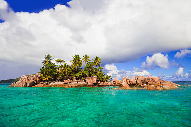 istock Tropical island at Seychelles 152952674