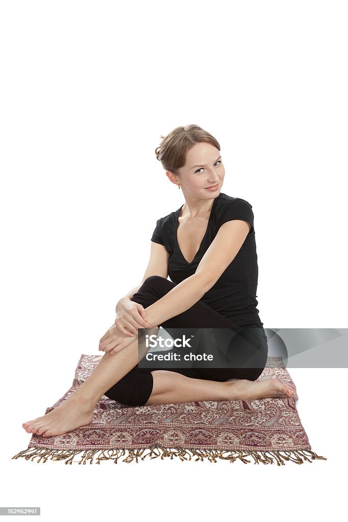 Yoga e ginástica. - Foto de stock de Adulto royalty-free