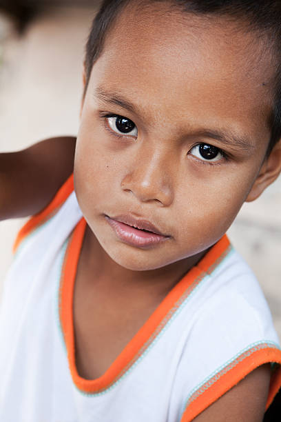 istock Young Asian boy portrait 152953901