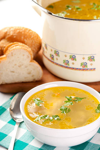 istock Bowl of chicken soup 152954926