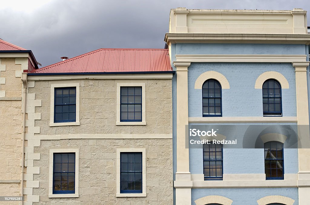 Colourful building facades Colourful building facades, Hobart, Tasmania, Australia Hobart - Tasmania Stock Photo