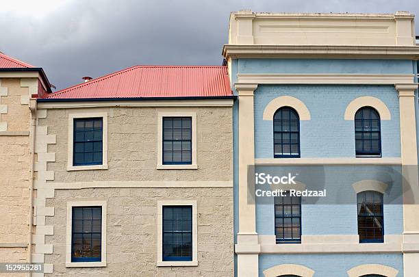 Colourful Building Facades Stock Photo - Download Image Now - Hobart - Tasmania, House, Australia