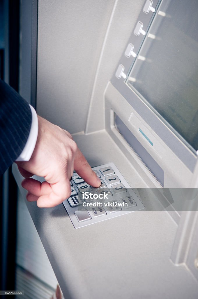 ATM (비동기 전달 모드) - 로열티 프리 고객 스톡 사진