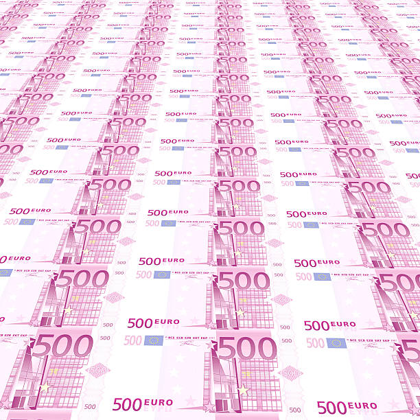 istock Endless rows of euro banknotes 152956117