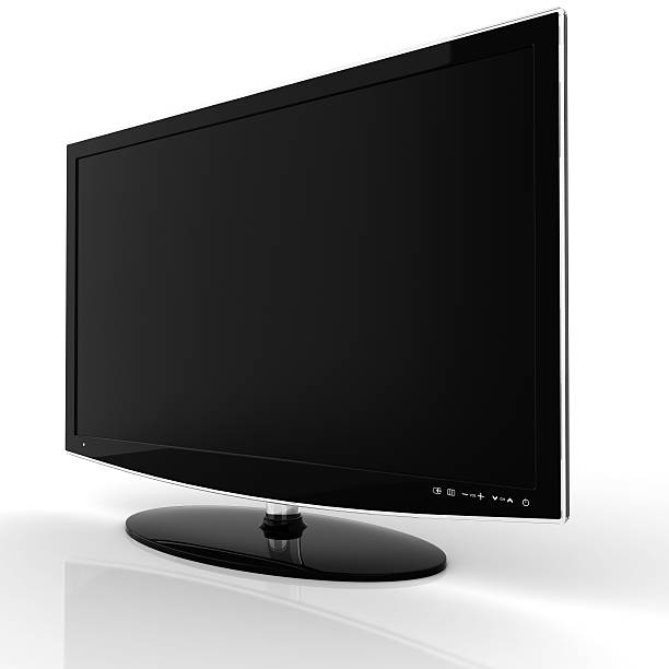 istock 3d render of a LCD home cinema display 152957094