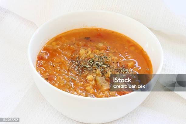 Red Lentil Soup Stock Photo - Download Image Now - Bowl, Close To, Close-up