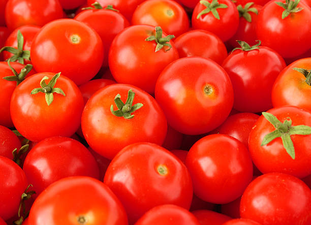 Cherry tomatoes stock photo