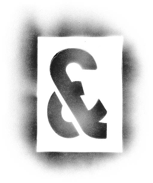 istock Stencil symbols in spray paint - & 152957958