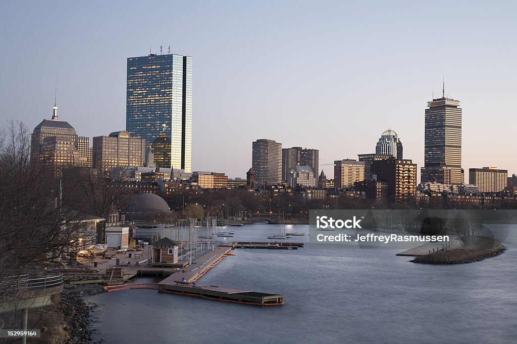 Boston Back Bay-Viertel - Lizenzfrei Boston Stock-Foto