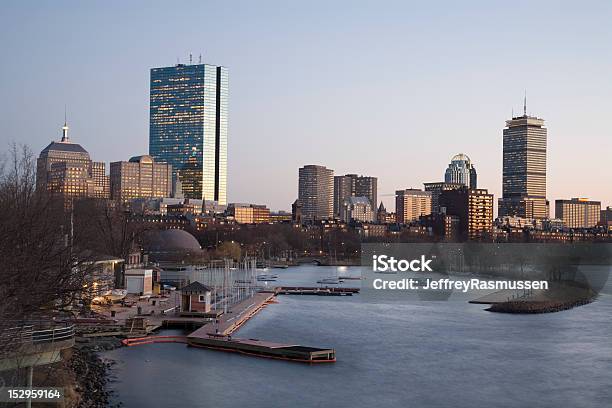 Boston Back Bayviertel Stockfoto und mehr Bilder von Boston - Boston, Hancock Building - Boston, Außenaufnahme von Gebäuden