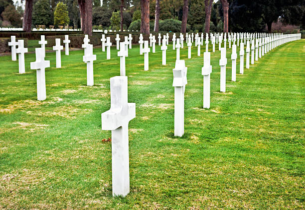 istock Crosses in the Cemetery 152959797