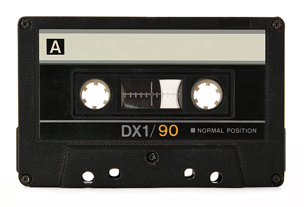 istock Single shabby audio cassette 152960004