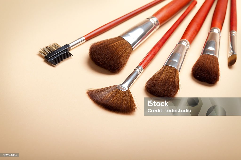 Maquillaje profesional de herramientas-Cepillos - Foto de stock de Accesorio personal libre de derechos