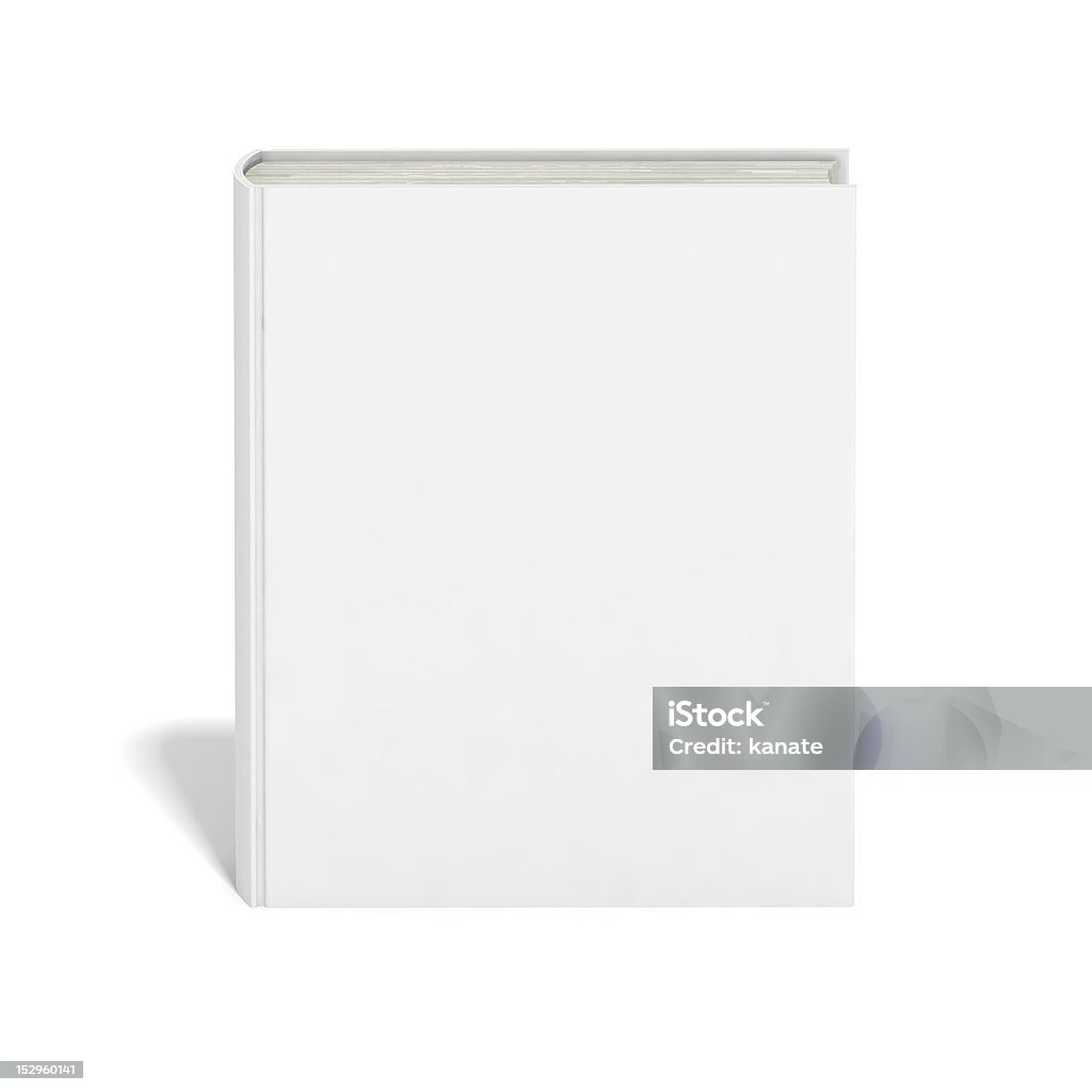 ブランクのブックにホワイトのカバー - イラストレーションのロイヤリティフリーストックイラストレーション