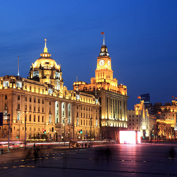 istock bund night in Shanghai,China 152961169