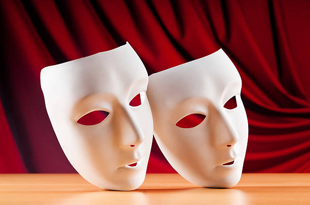 istock Masks with theatre concept 152962522