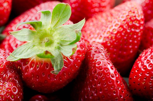 Strawberry stock photo