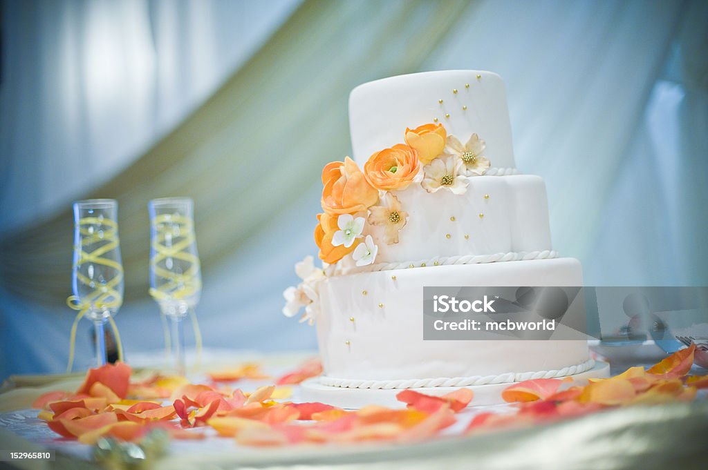 Bolo de Casamento - Royalty-free Bolo de Casamento Foto de stock