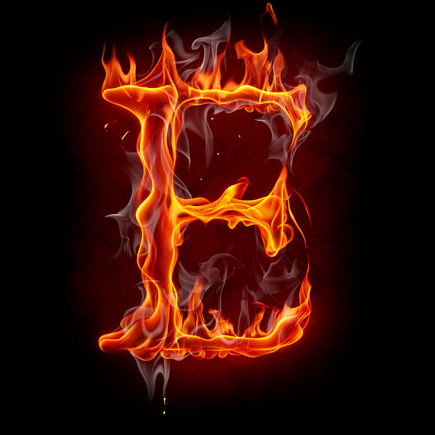 Fire letter Fire font fire inferno typescript alphabet stock pictures, royalty-free photos & images