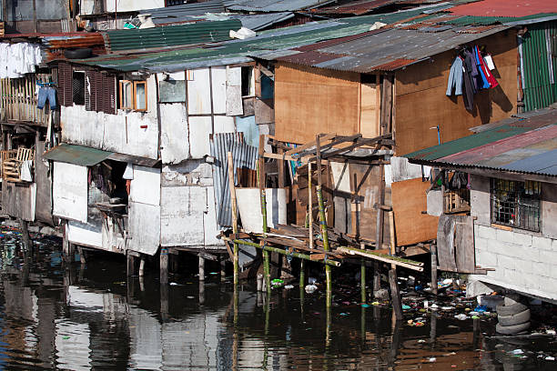 istock Poverty - squatter homes in Philippines 152967382
