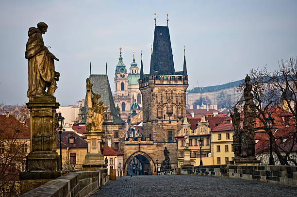 istock Charles Bridge Lesser Towers in Prague 152967578