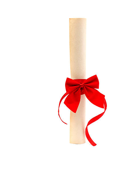 istock Diploma with red ribbon 152968043