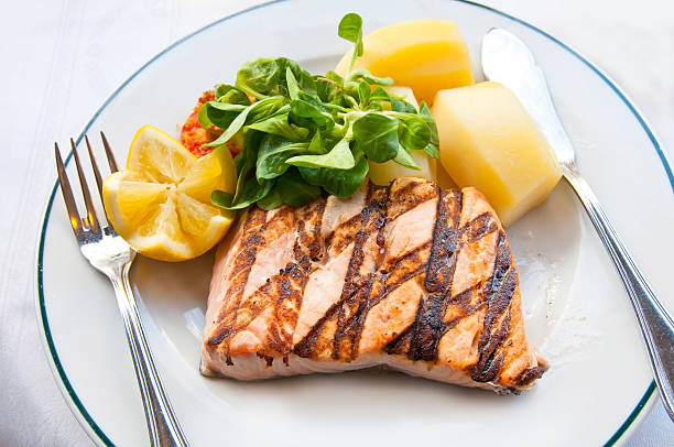 grilled salmon