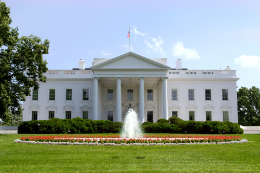 White House. Official residence and principal workplace of the President of the United States. Located at 1600 Pennsylvania Avenue NW in Washington, D.C.