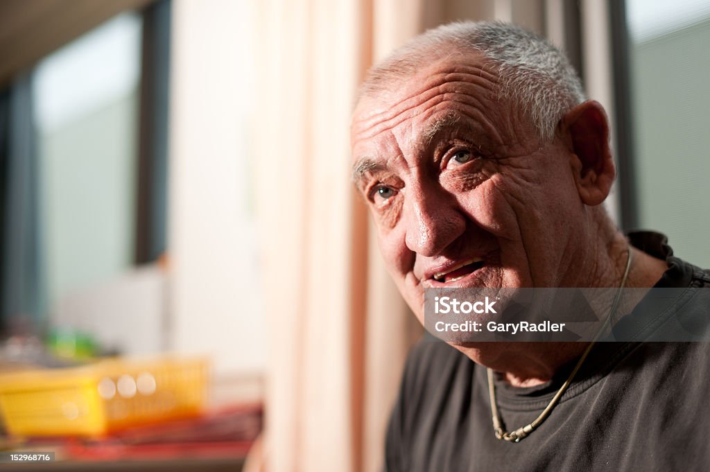 Kopf Schuss von einem 60-neun Jahre alter Mann - Lizenzfrei 65-69 Jahre Stock-Foto