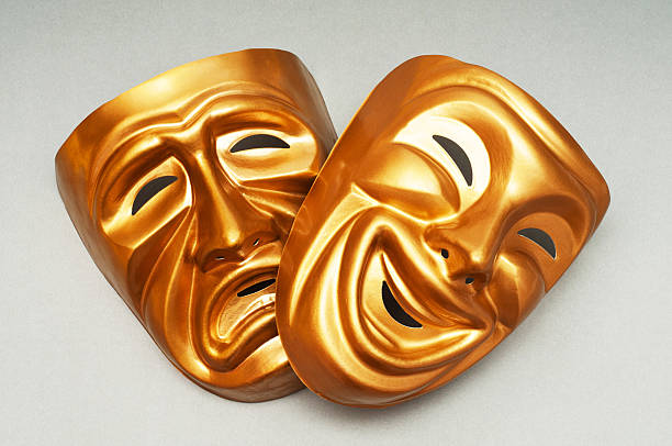 istock Masks with the theatre concept 152970089