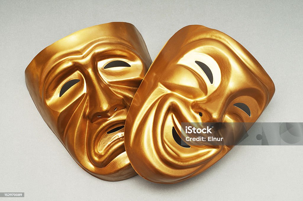 Masks with the theatre concept Arts Culture and Entertainment Stock Photo