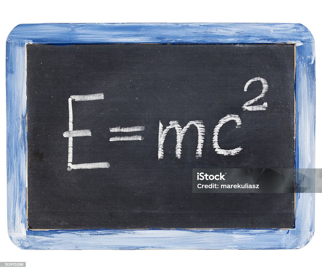 Einstein equazione - Foto stock royalty-free di E=mc2