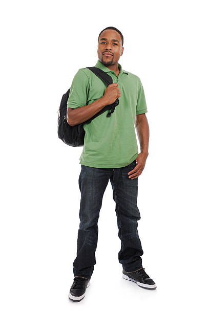 istock African american student with bag 152971196