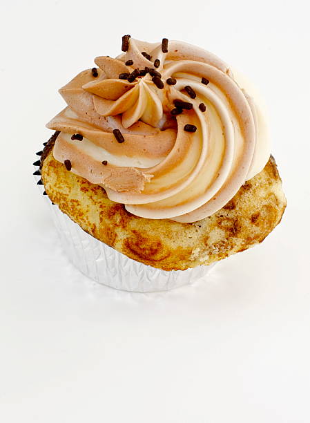 istock Cupcake with Butter Cream Swirl and Chocolate Sprinkles 152971538
