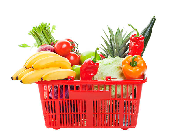 istock Grocery Shopping Basket 152971583