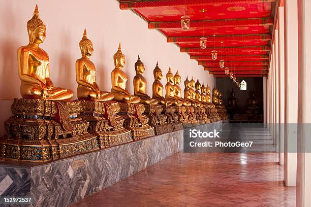 Wat Pho Stock Photo - Download Image Now - Bangkok, Buddha, Gold - Metal