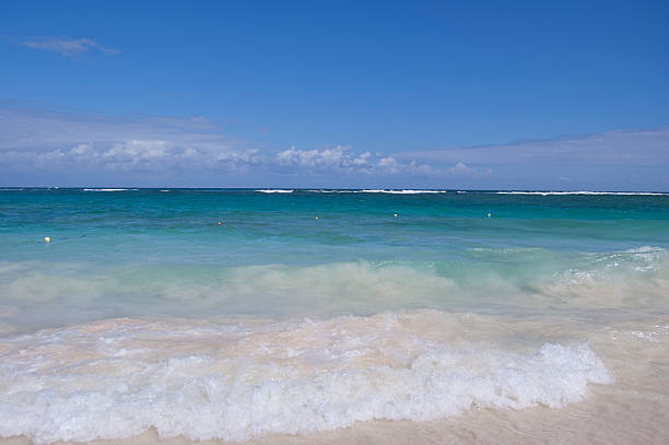 Ocean and beach stock photo