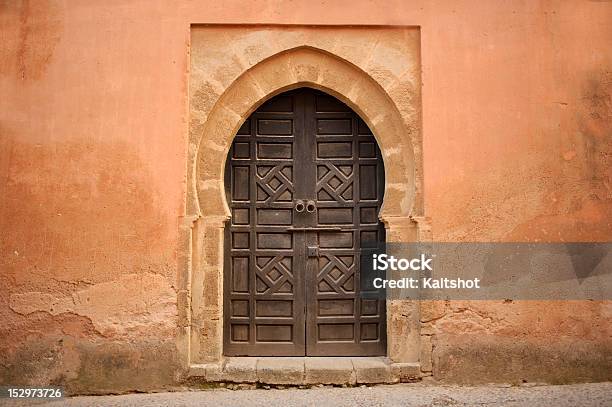 Arabic Old Style Door Stock Photo - Download Image Now - Antique, Arabic Style, Architecture