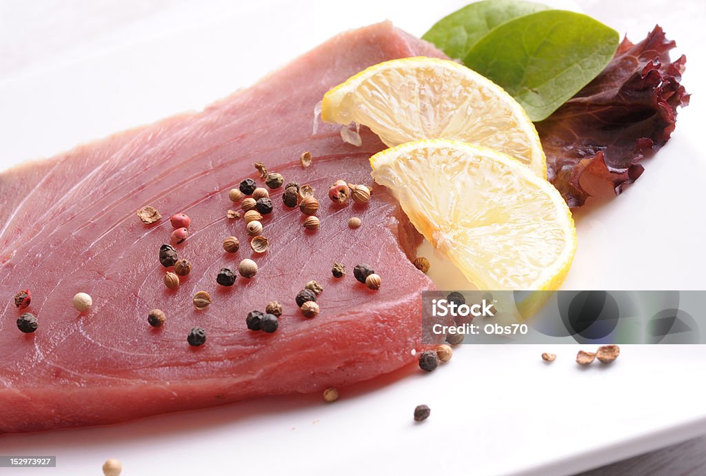 Filé de atum - Foto de stock de Alimentação Saudável royalty-free