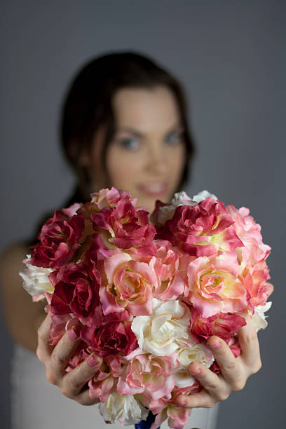 istock Beautiful girl with heart 152974966